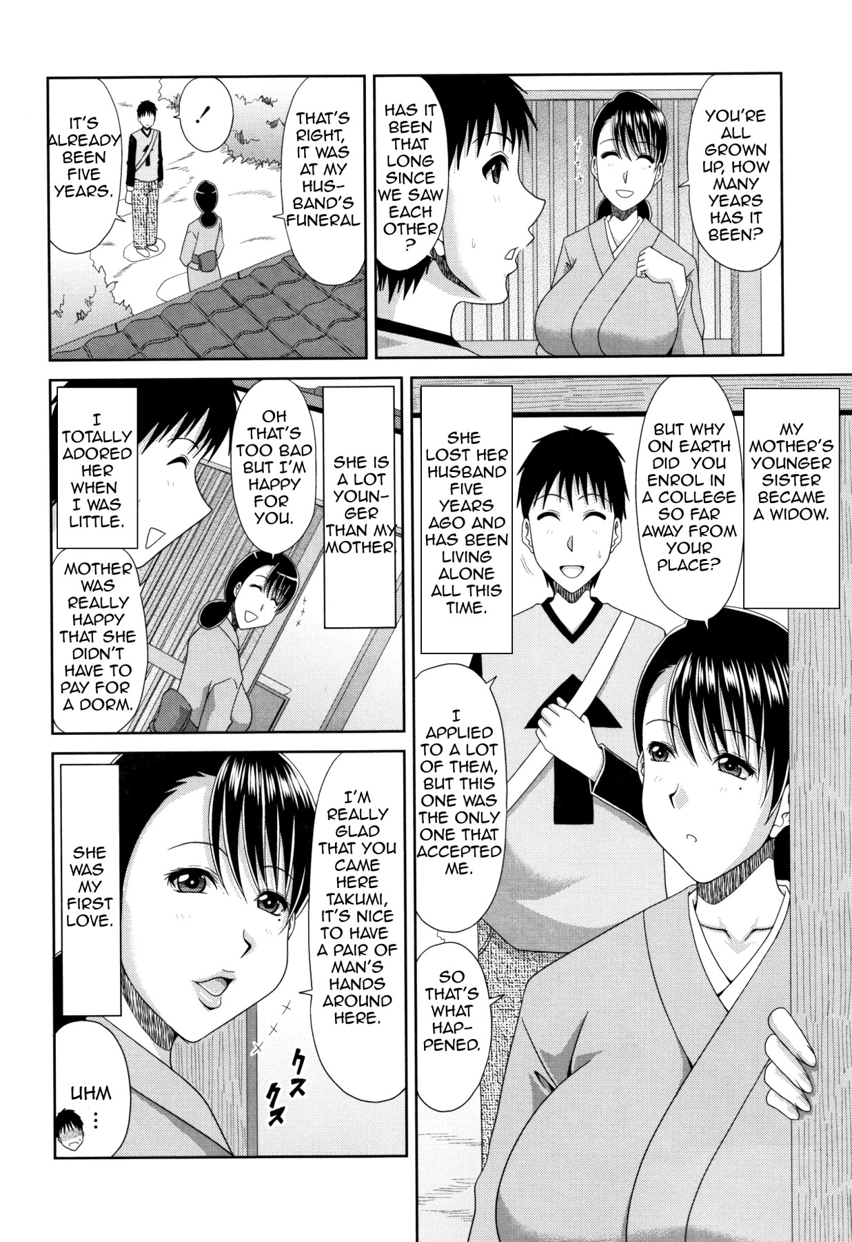 Hentai Manga Comic-Mother's Sex Lesson-Read-5